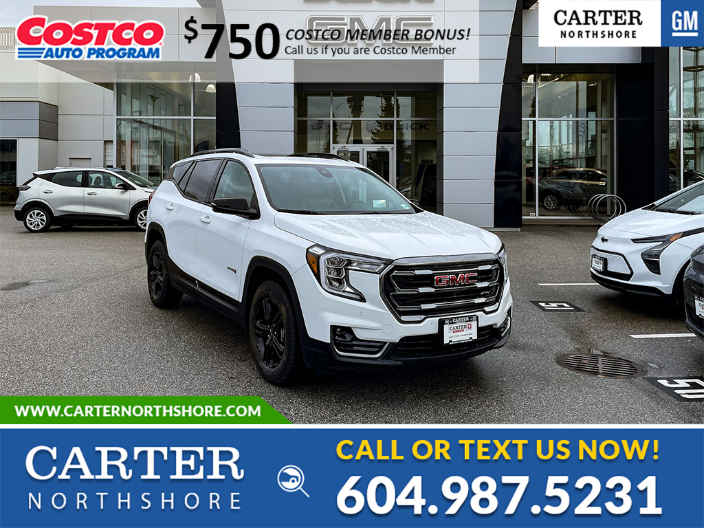 2024 GMC Terrain AT4/GMC PRO SAFETY PLUS PKG/TECH PACKAGE/LEATHER