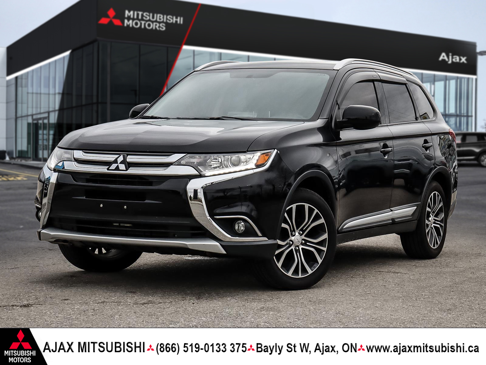 2017 Mitsubishi Outlander ES- Touring Edition, Heated Seats, Sunroof and 18A