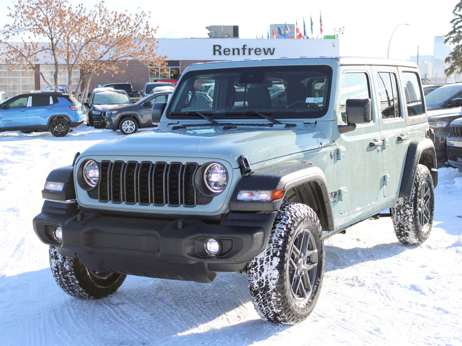 2024 Jeep Wrangler Sport S 4x4, Safety Group, 12 Inch Screen, Remote 