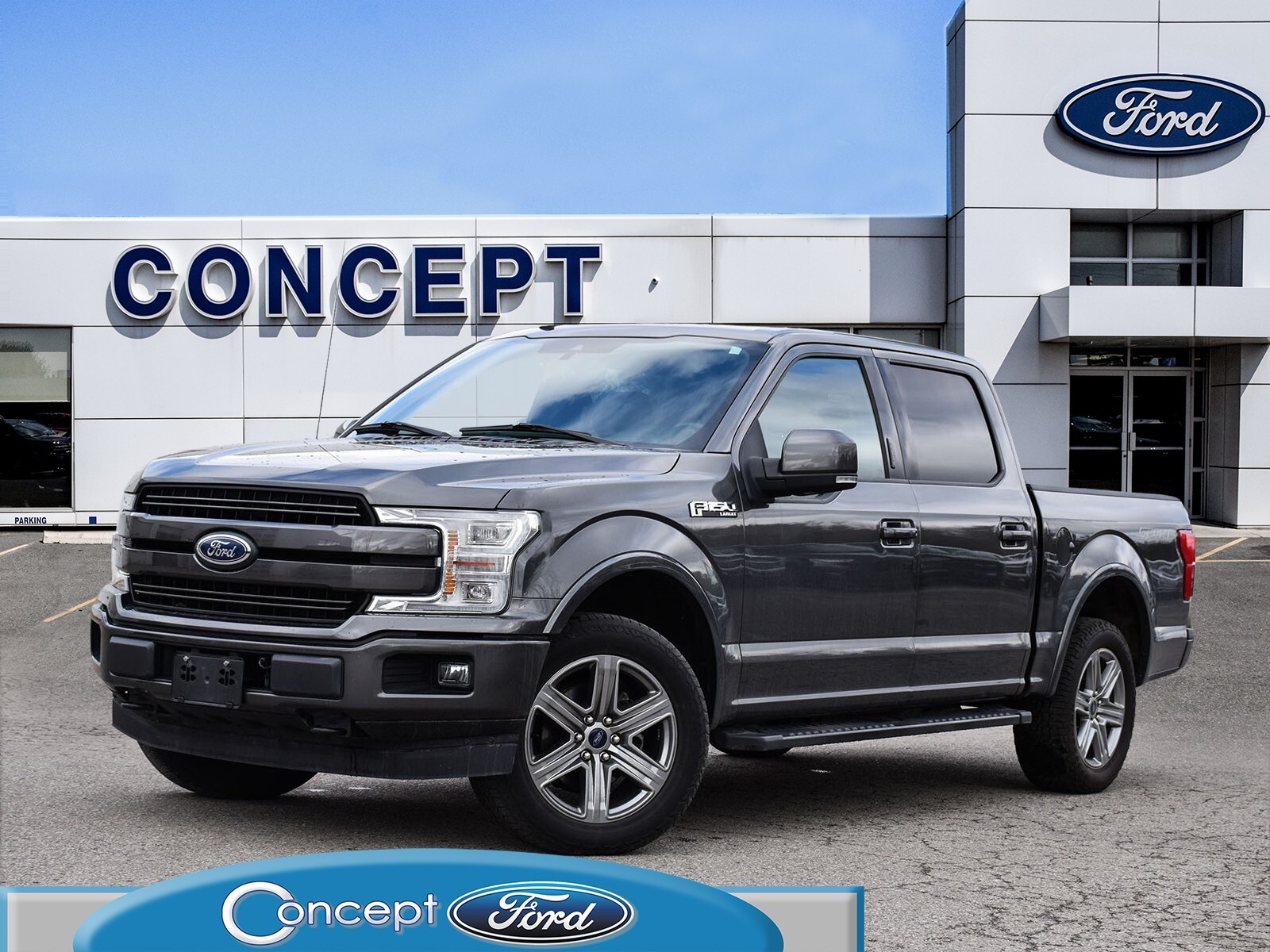 2019 Ford F-150 LARIAT | LEATHER | 502A PACKAGE | SPORT PACKAGE