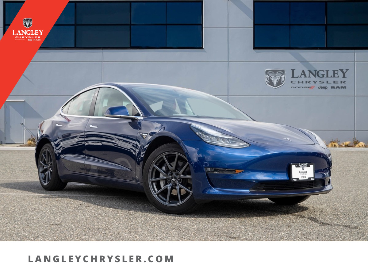 2019 Tesla Model 3 Standard Range Plus Low KM | Leather | Accident Fr