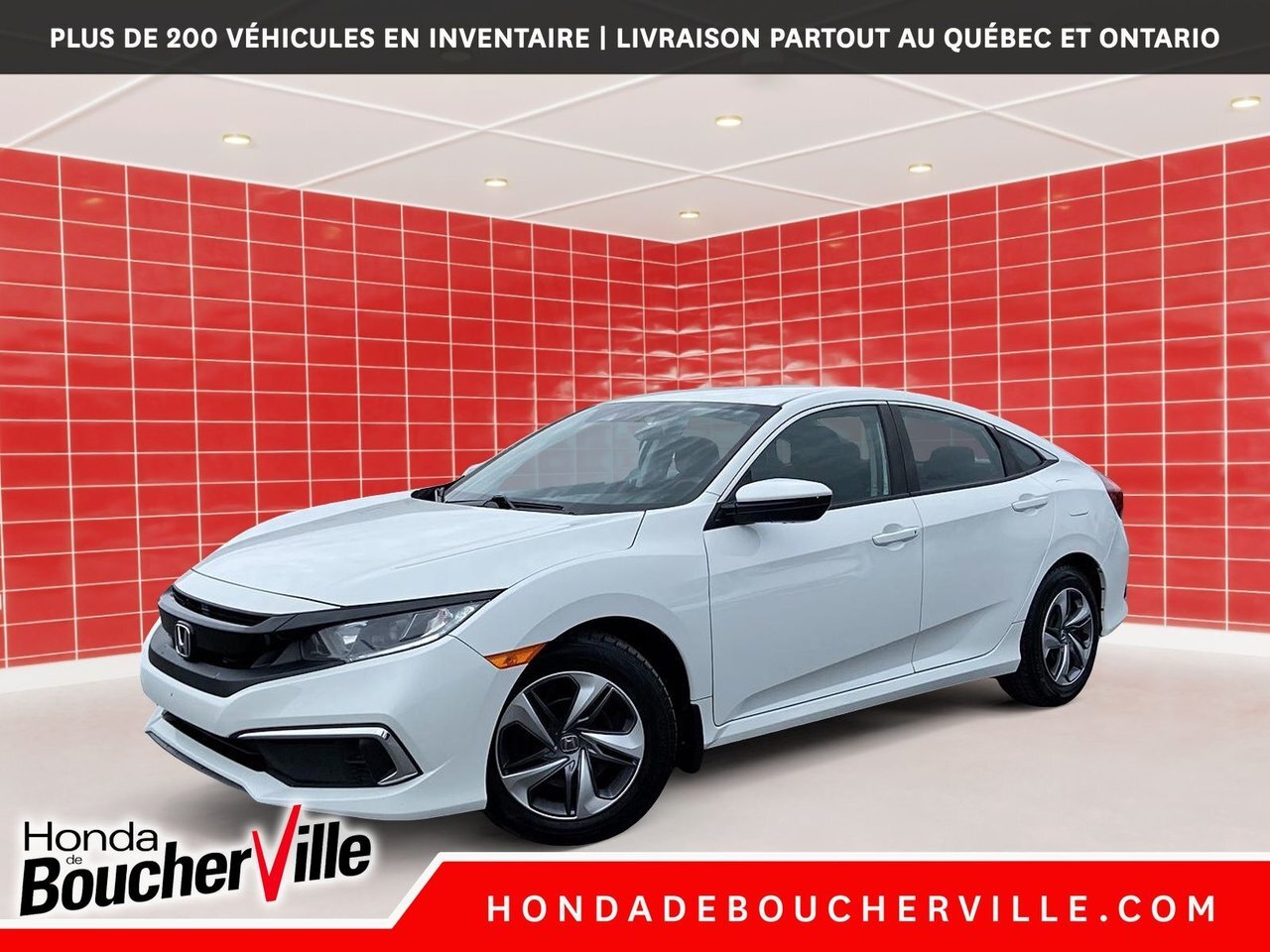 2019 Honda Civic Sedan LX MANUELLE, CLIMATISEUR, CARPLAY ET ANDROID