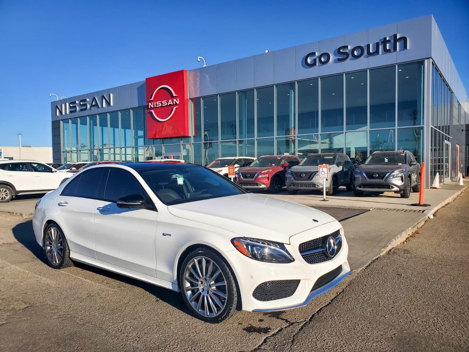 2018 Mercedes-Benz C-Class AMG C 43, LEATHER, AWD, BACKUP CAM