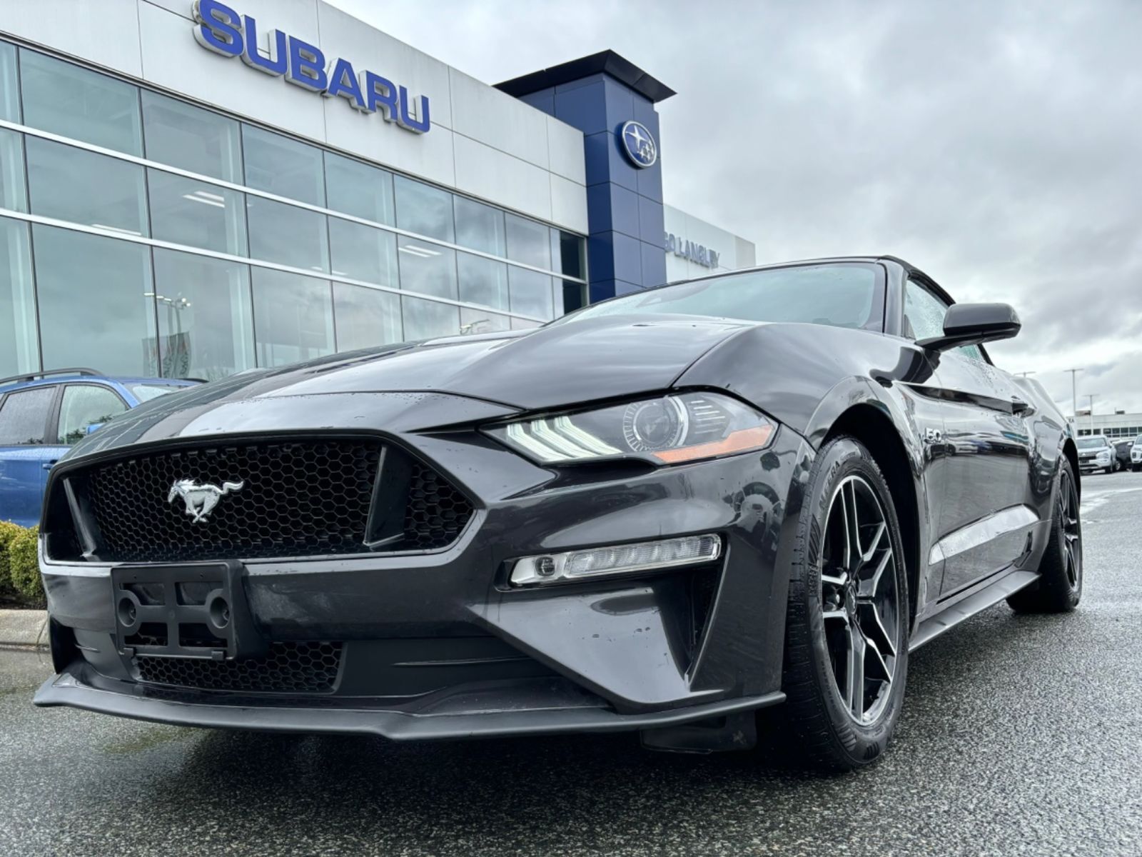 2022 Ford Mustang CLEAN CARFAX | AUTOMATIC | PUSH TO START | LEATHER