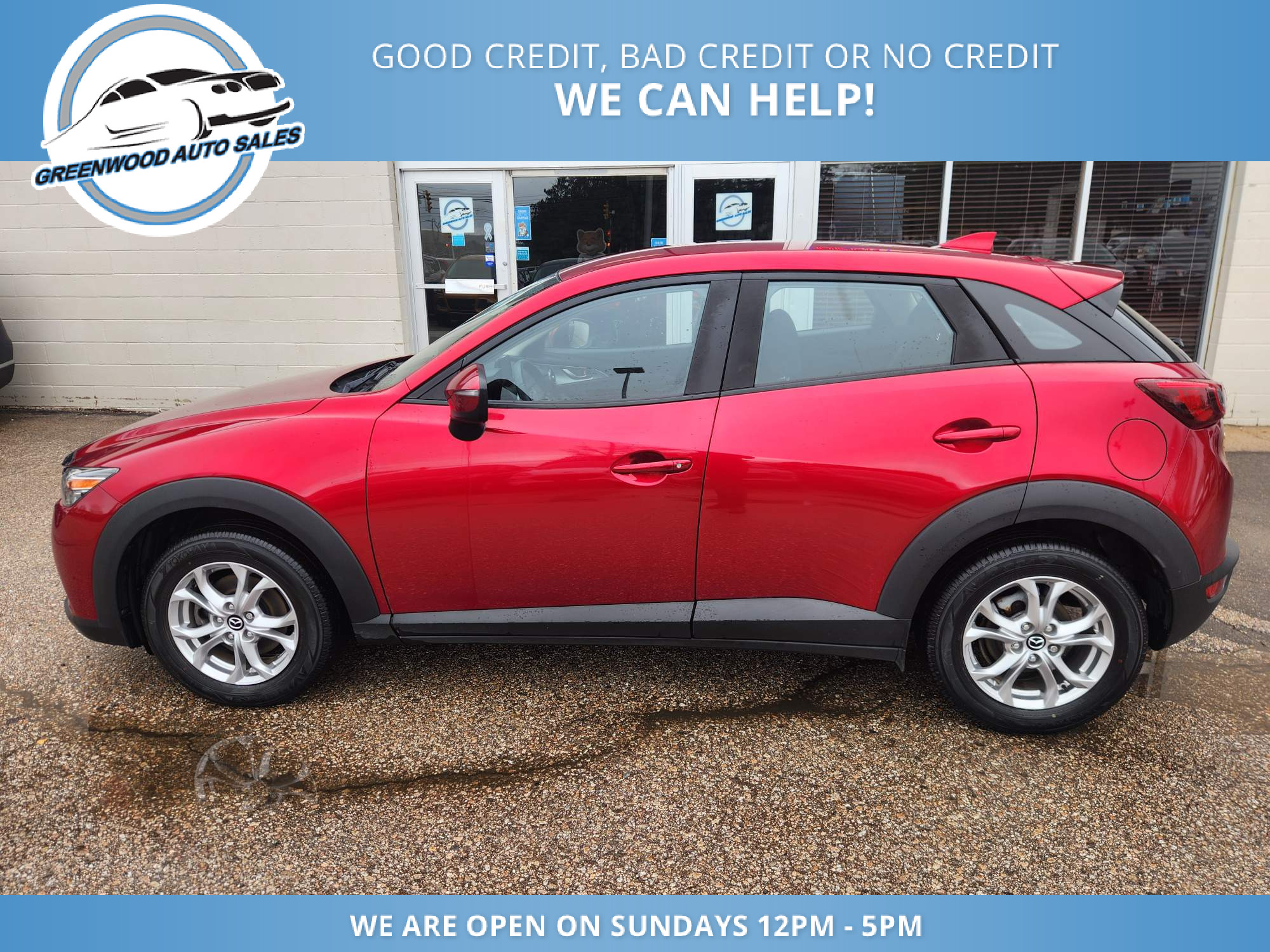 2021 Mazda CX-3 GS CLEAN CARFAX, GREAT PRICE, FINANCING AVALIABLE 