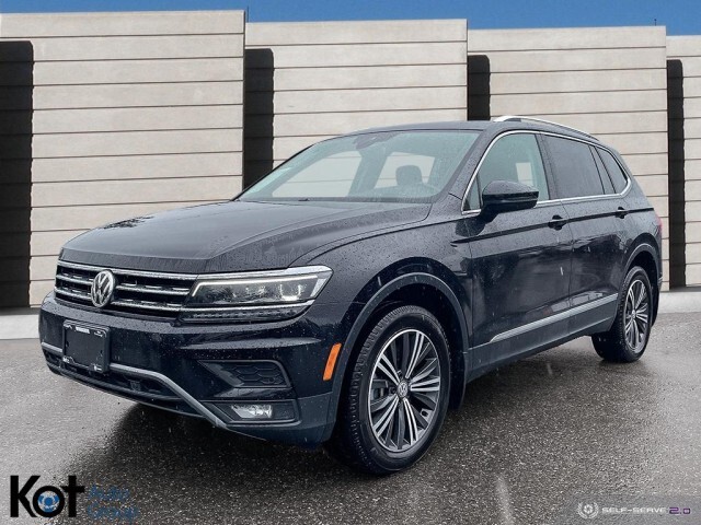 2018 Volkswagen Tiguan Highline, Minty clean and smelling, TSI AWD, leath