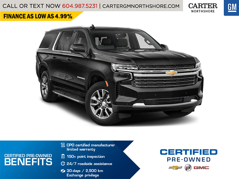 2023 Chevrolet Suburban FINANCE 4.99% FOR 24mo/CHEVY SAFETY ASSIST