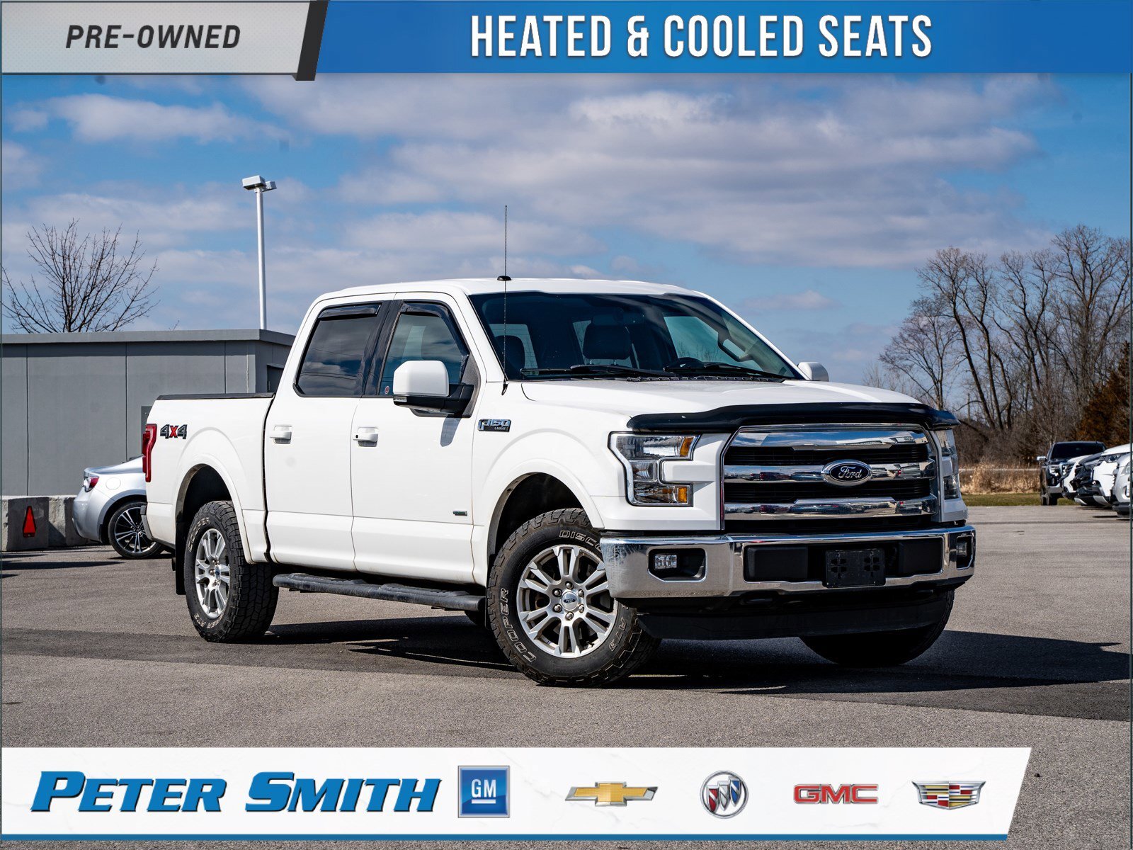 2016 Ford F-150 Lariat - 3.5L Ti-VCT FFV V6 | Heated & Cooled Fron