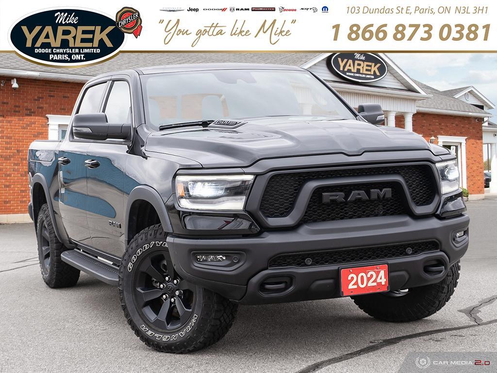 2024 Ram 1500 REBEL. G/T SPECIAL EDTN. RAMBOX. MANAGERS DEMO!!!!