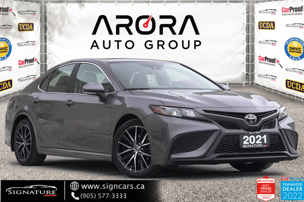 2021 Toyota Camry SE UPGRADE AWD / NO ACCIDENT /SUNROOF /LEATHER /CA