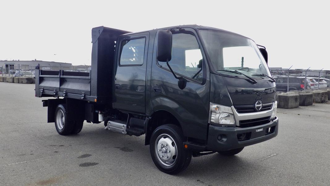 2015 Hino 195 Crew Cab Dump Truck Diesel Dually