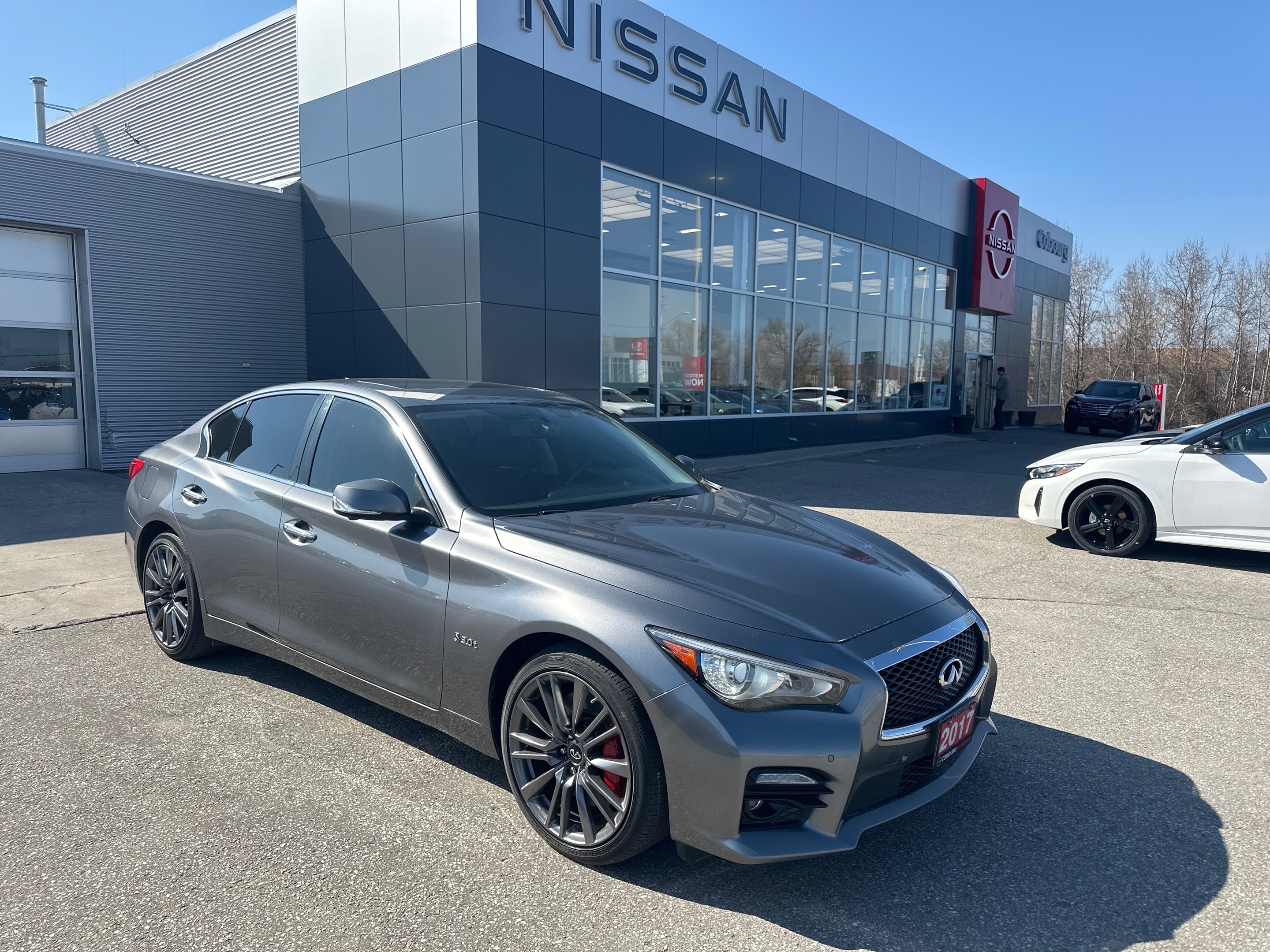 2017 Infiniti Q50 3.0t Red Sport 400 LOW KMS | SNOW TIRES INCLUDED