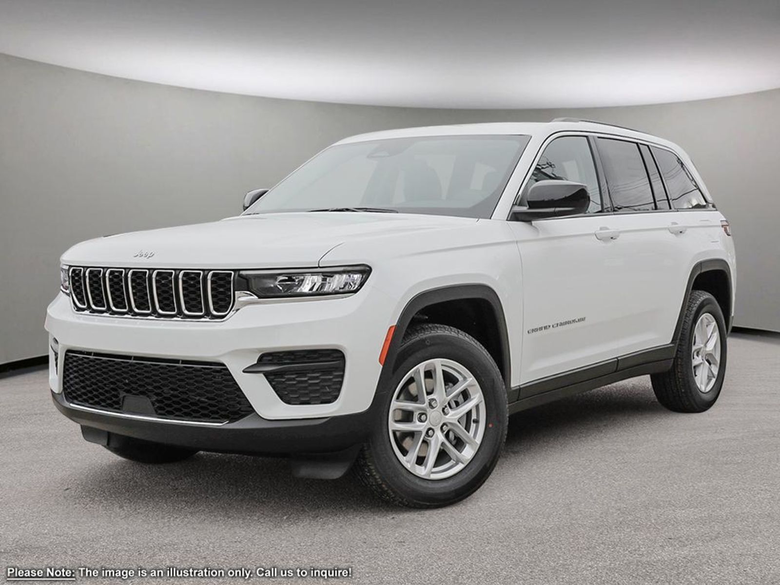 2024 Jeep Grand Cherokee LAREDO IN BRIGHT WHITE EQUIPPED WITH A 3.6L V6 , 4