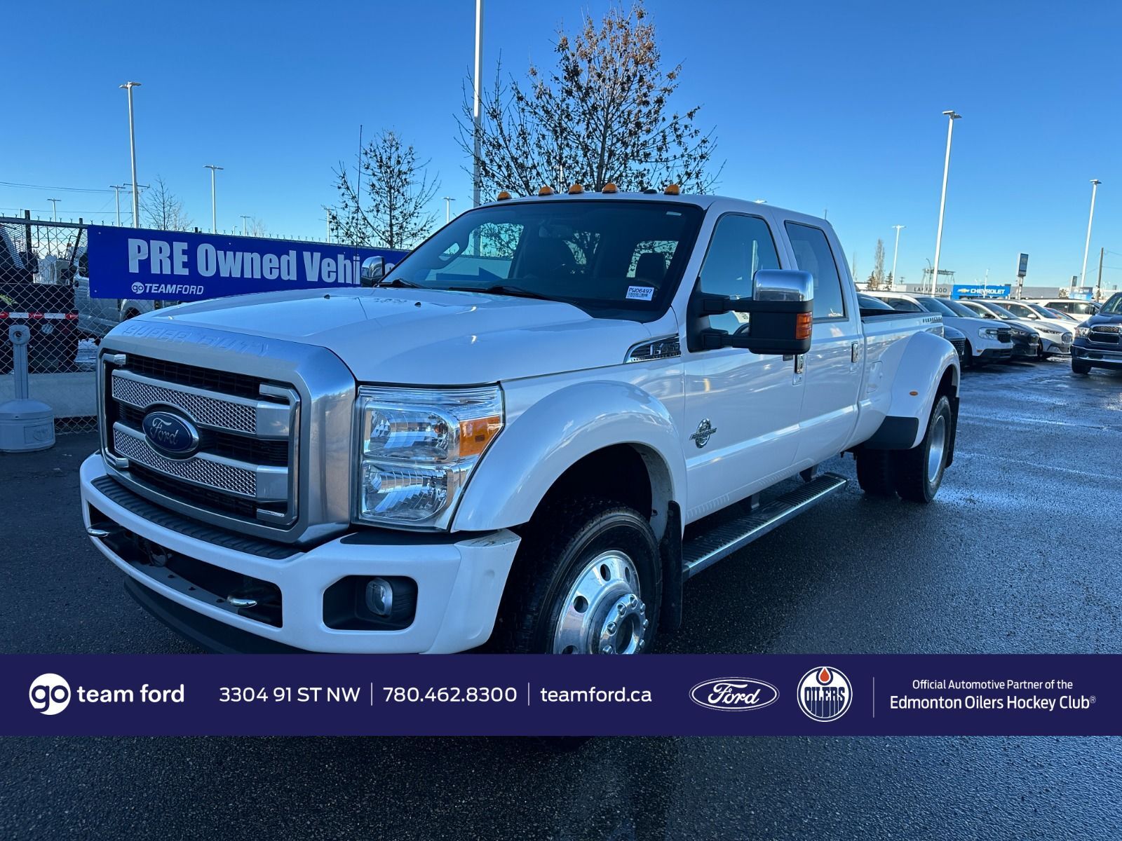 2016 Ford F-450 PLATINUM - 6.7L, LEATHER, NAV, HEATED AND COOLED S