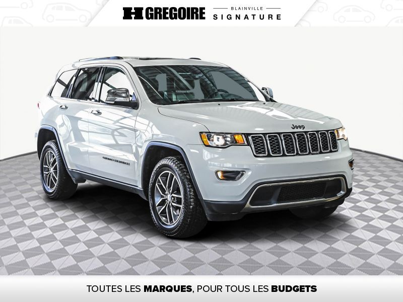 2017 Jeep Grand Cherokee LIMITED 4X4 BLUETOOTH TOIT CUIR MAGS 