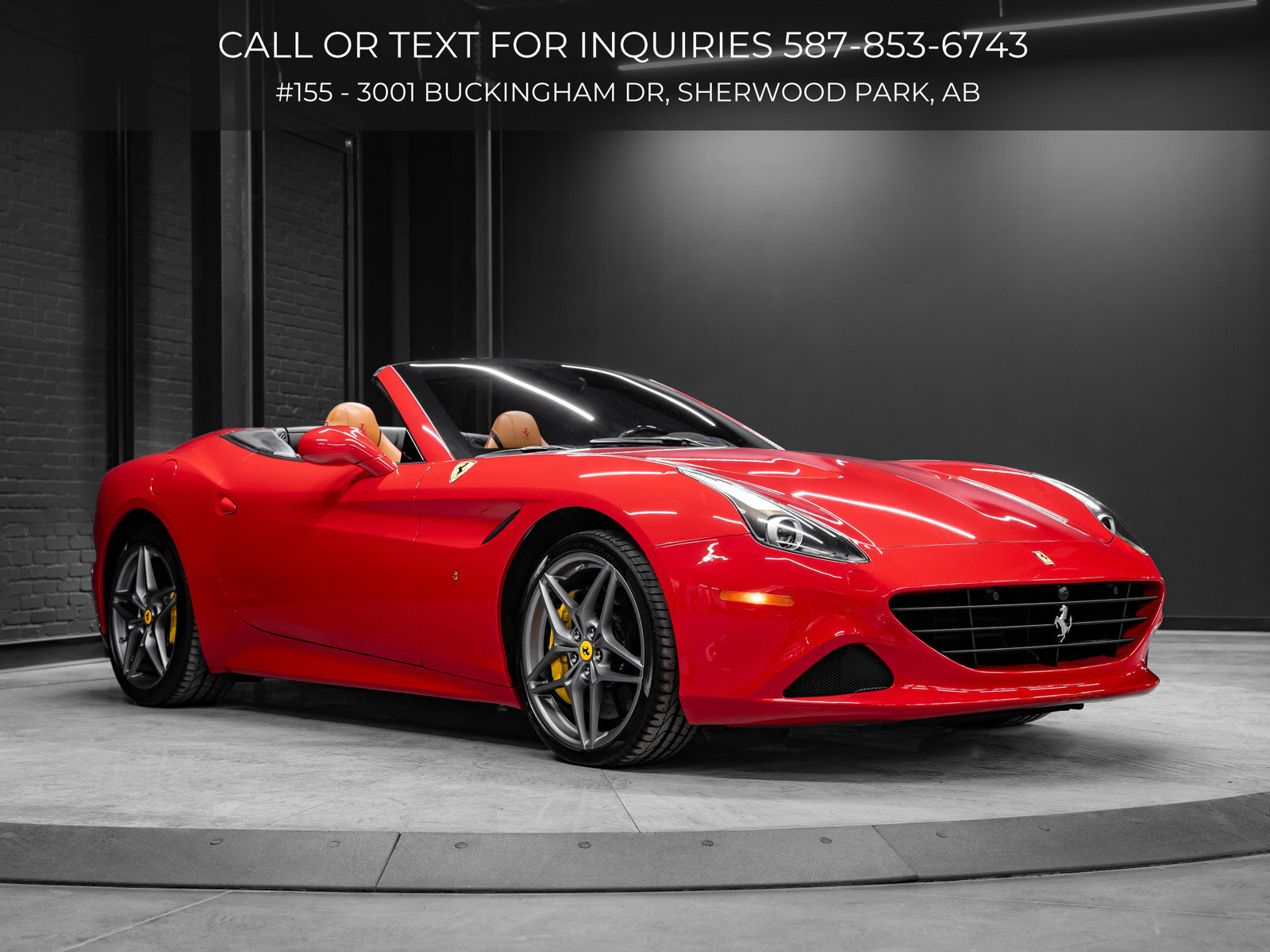 2016 Ferrari California T | Hardtop Convertible | Pit Speed Limiter | Side\F
