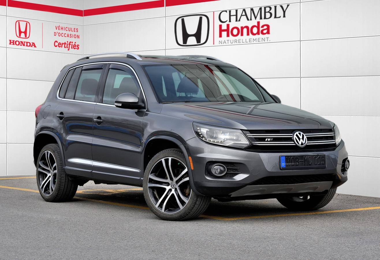 2017 Volkswagen Tiguan Highline R-LINE / CUIR /TOIT OUVRANT/MAGS /