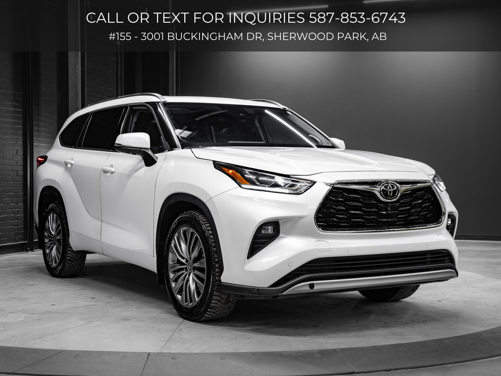 2021 Toyota Highlander Limited | Front End PPF | Heated & Cooled Seats | 