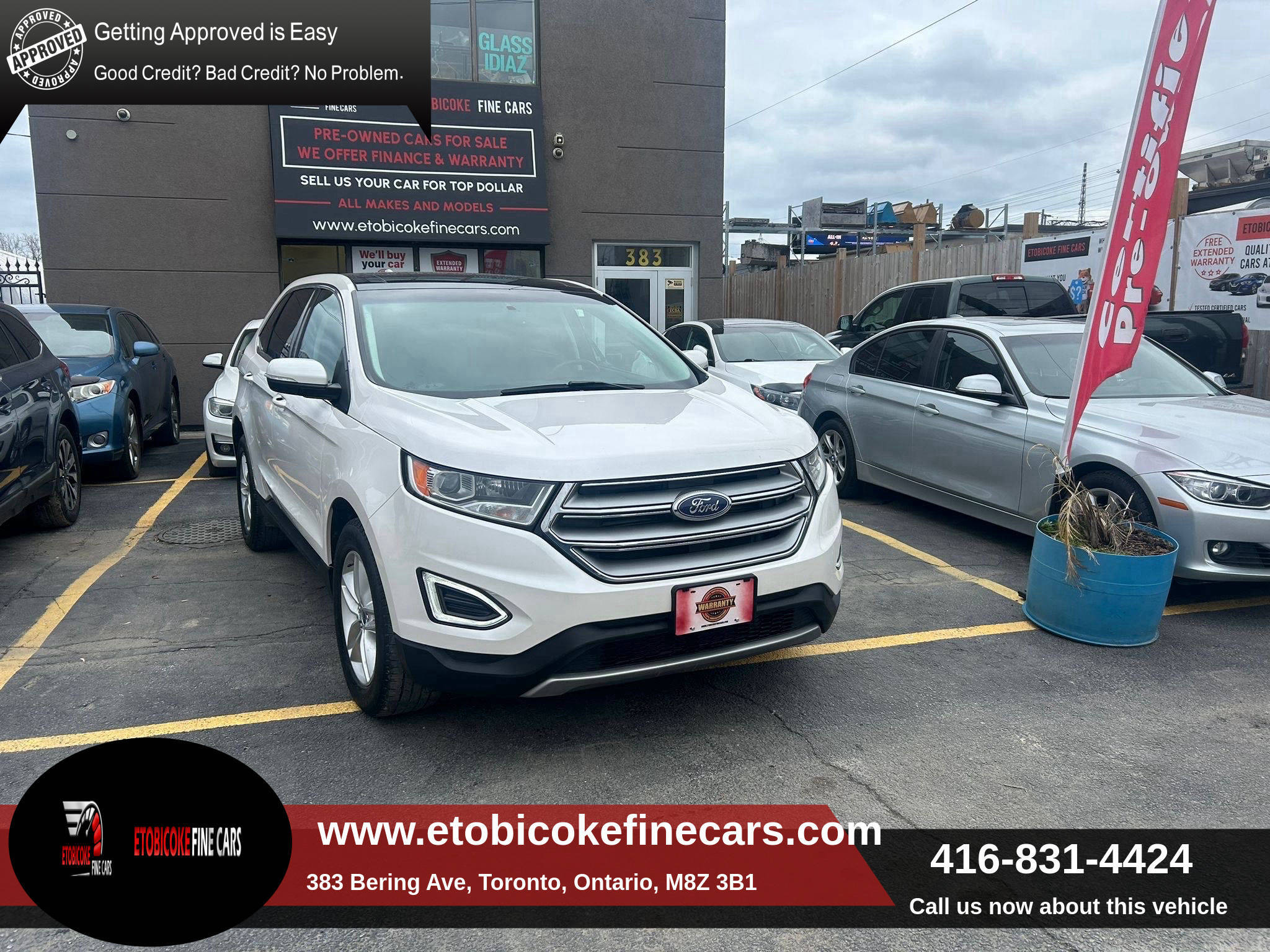 2016 Ford Edge SEL AWD FULLY CERTIFIED WITH FREE WARRANTY