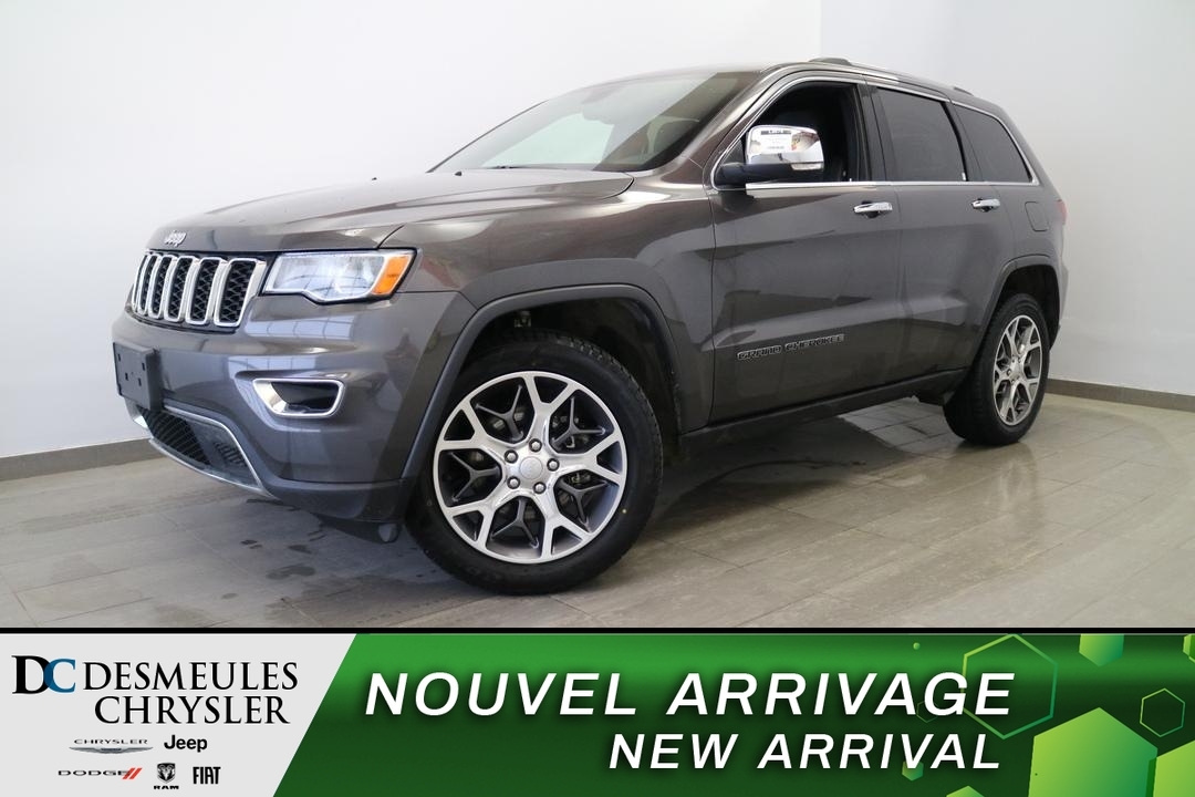 2021 Jeep Grand Cherokee Limited 4x4 Uconnect Cuir Caméra de recul Cruise