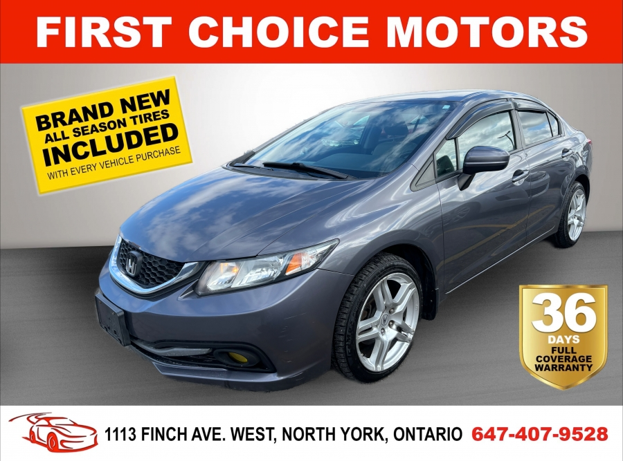 2015 Honda Civic LX ~AUTOMATIC, FULLY CERTIFIED WITH WARRANTY!!!~
