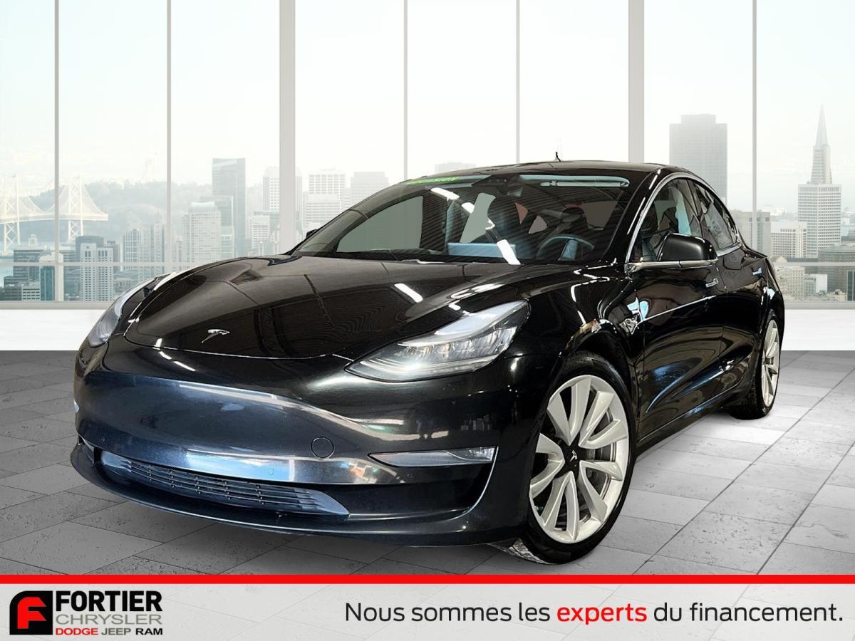 2020 Tesla Model 3 LONG RANGE + DUAL MOTOR + AWD + CUIR
