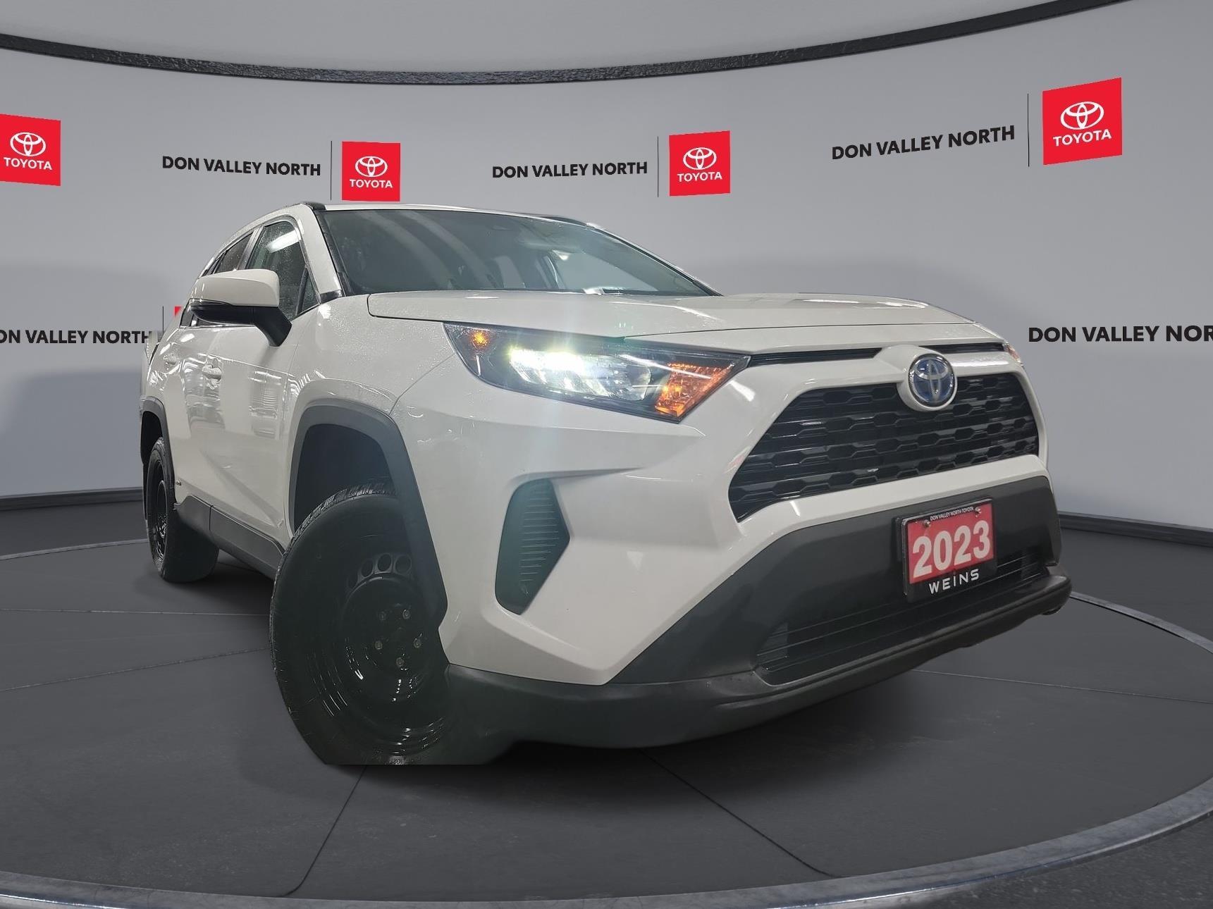 2023 Toyota RAV4 Hybrid LE GRADE | LOW MILEAGE | SAFETY CONNECT | LANE TRA