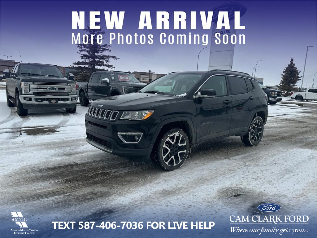 2018 Jeep Compass Limited LEATHER HEATED SEATS | LEATHER HEATED STEE