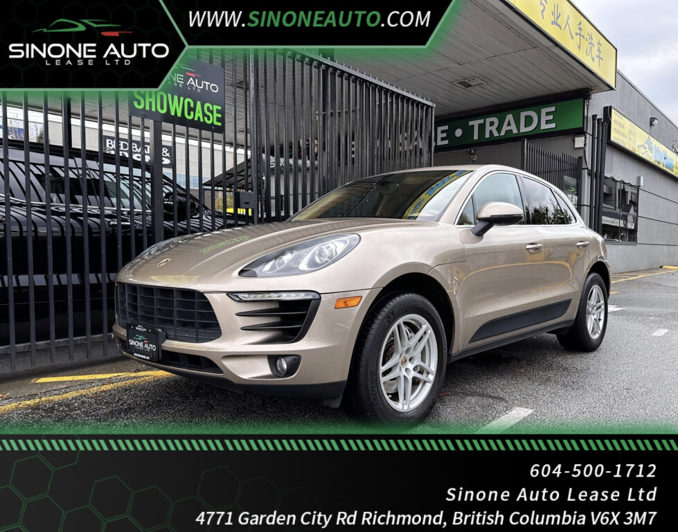 2015 Porsche Macan S AWD| ONE OWNER |ONLY 131919 KM