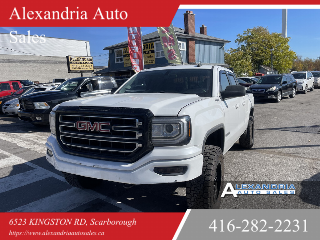 2018 GMC Sierra 1500 ELEVATION 4WD 5.3 Double Cab 143.5