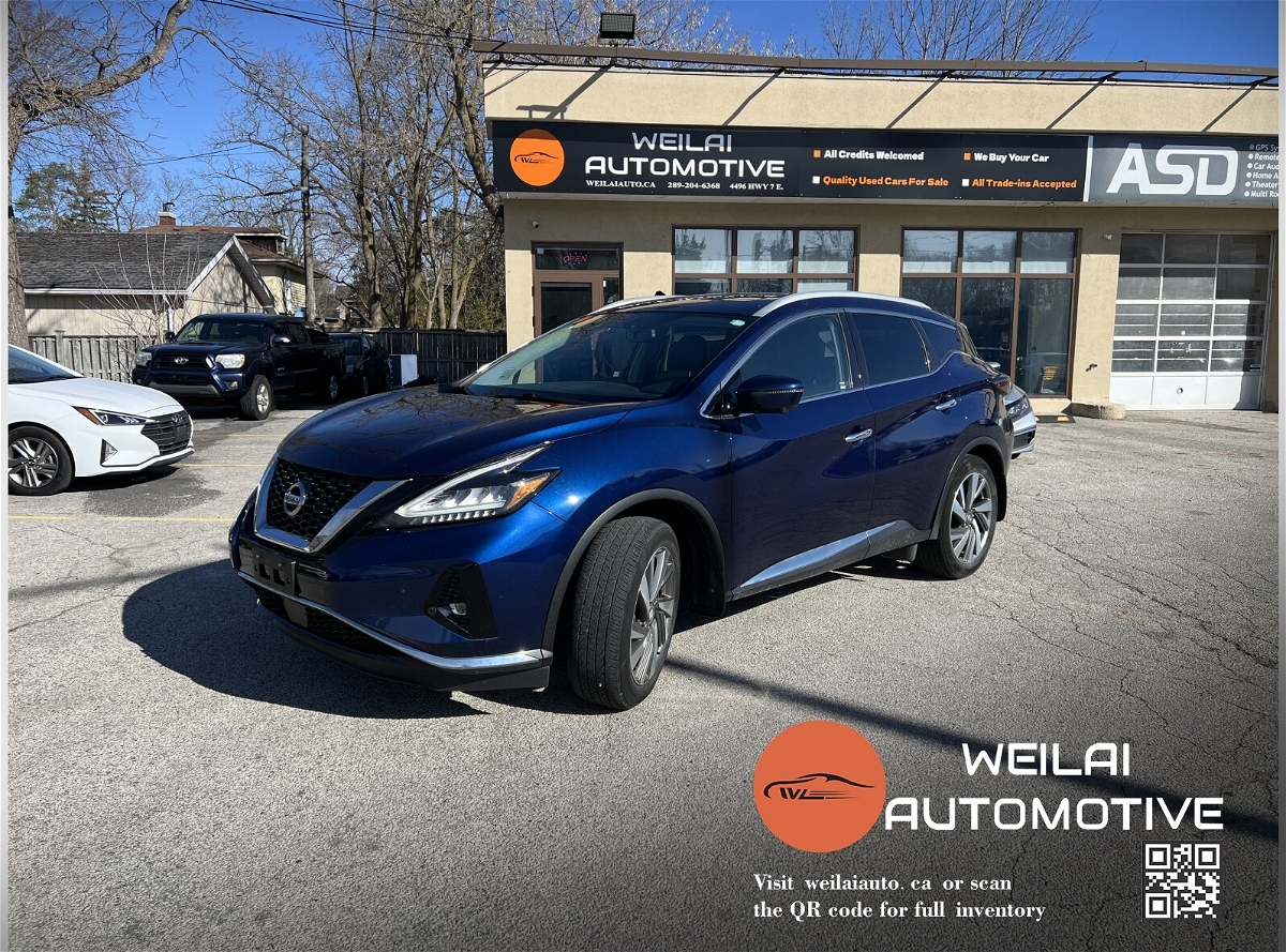2019 Nissan Murano SL/No Accident/One Owner/V6