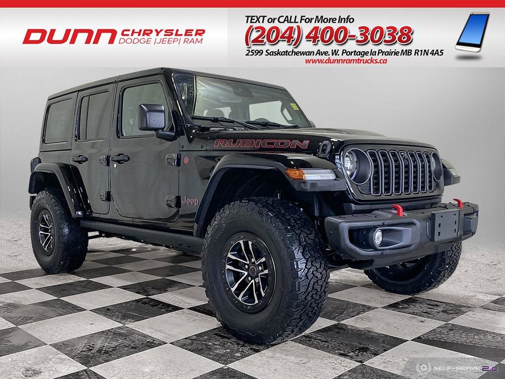 2024 Jeep WRANGLER UNLIMITED | RUBICON X 4x4 |  NO PAYMENTS FOR 90 DAYS |LEATHE