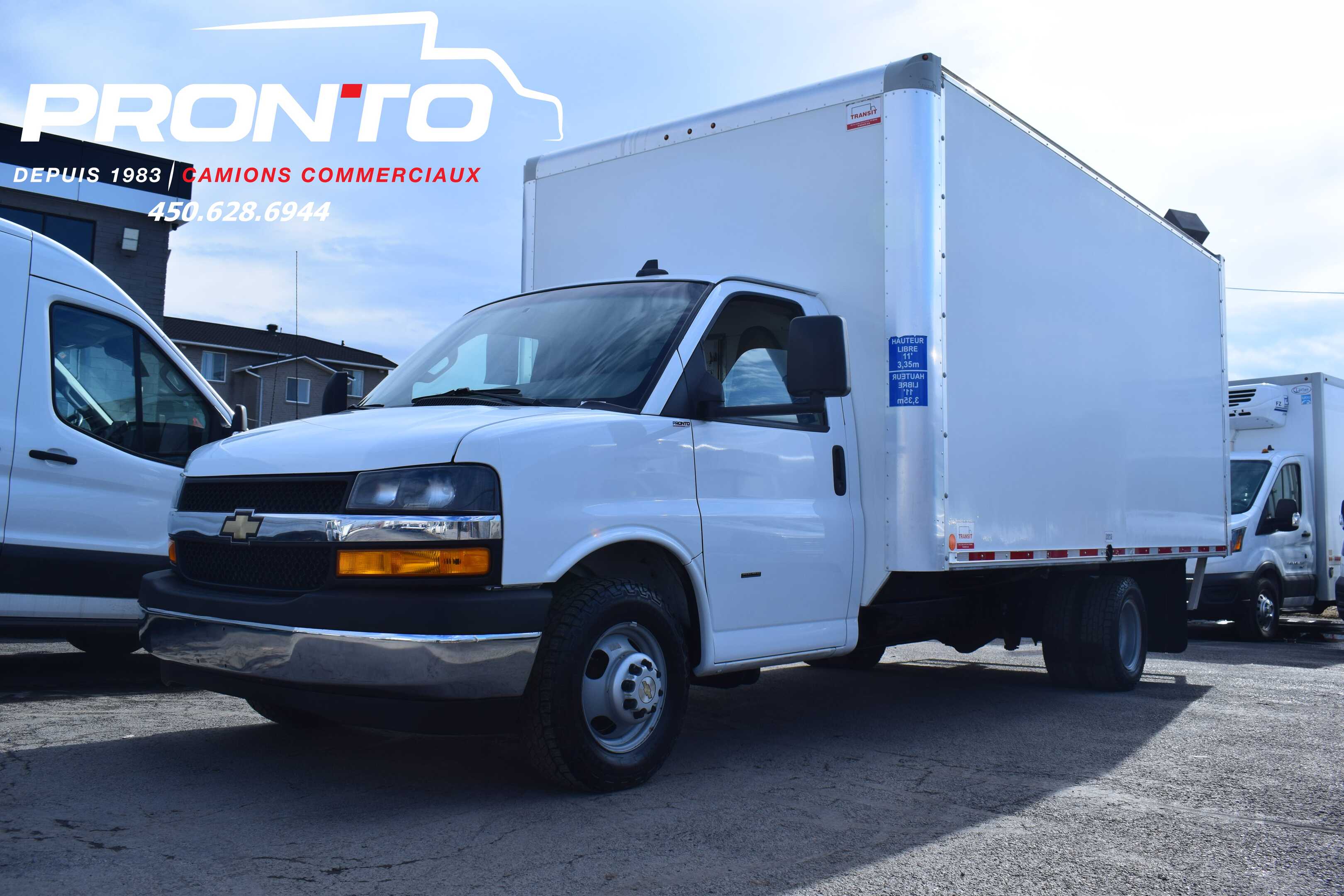2019 Chevrolet Express 3500 3500 ** Cube 16 pieds Boite Extra Large !! ** 