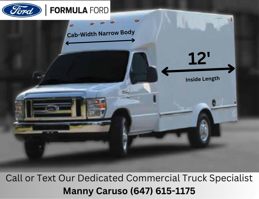 2024 Ford Transit Cargo Van | E-350 | SINGLE REAR WHEELS | 12' NARROW BODY