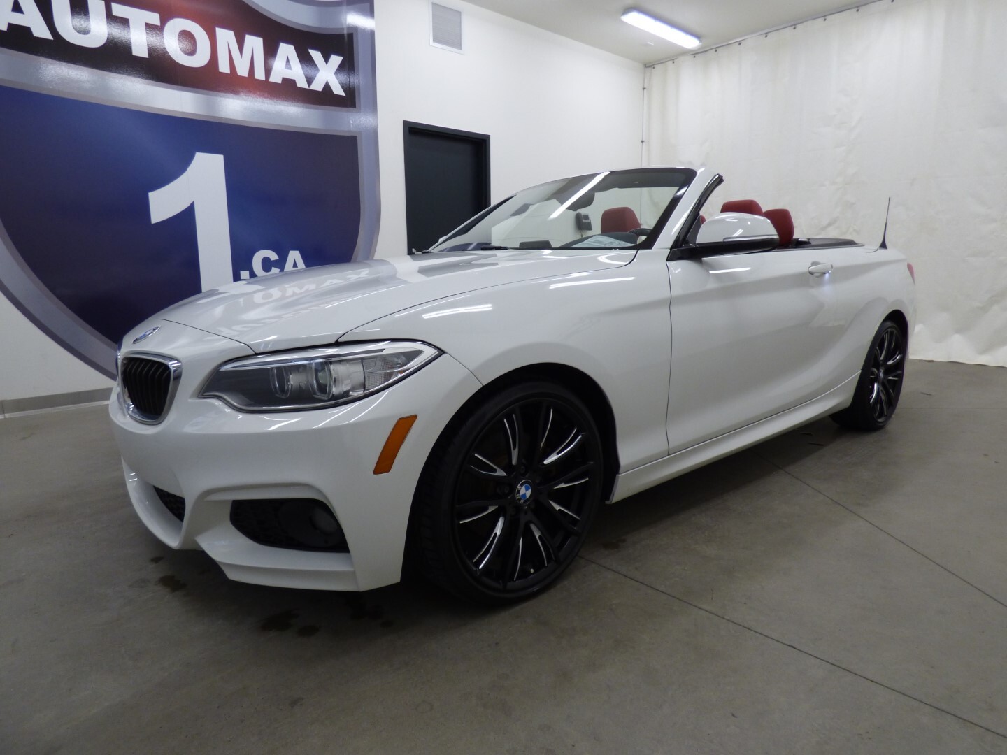 2017 BMW 2 Series 230I XDRIVE CABRIOLET, CUIR ROUGE, CAMÉRA, FULL!!!