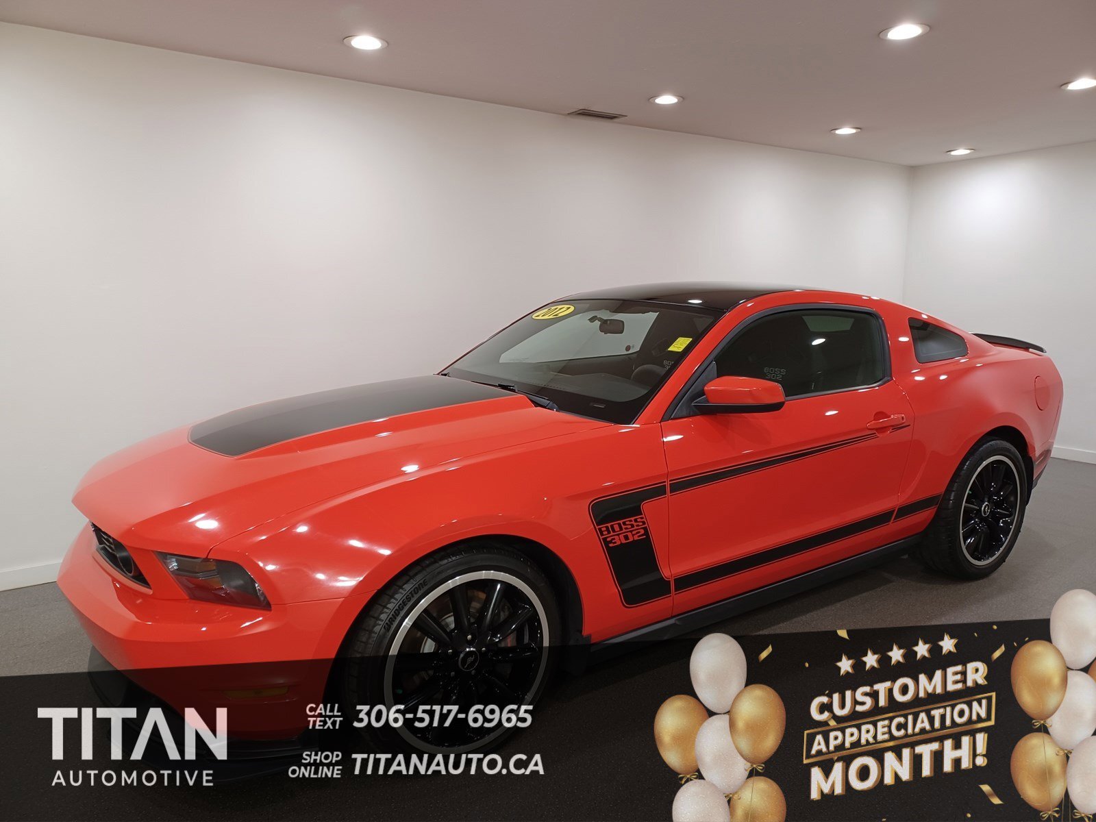 2012 Ford Mustang Boss 302 | 1 of 1135 In Competition Orange | Recar