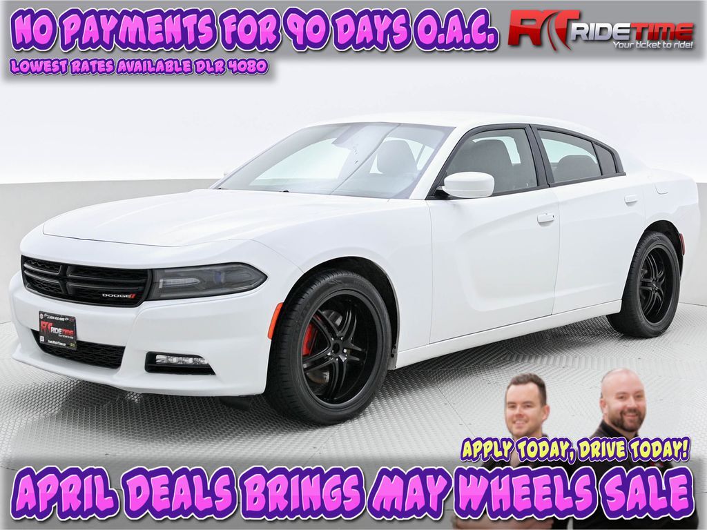 2017 Dodge Charger SXT AWD - 8.4in Uconnect w/ Bluetooth, SiriusXM