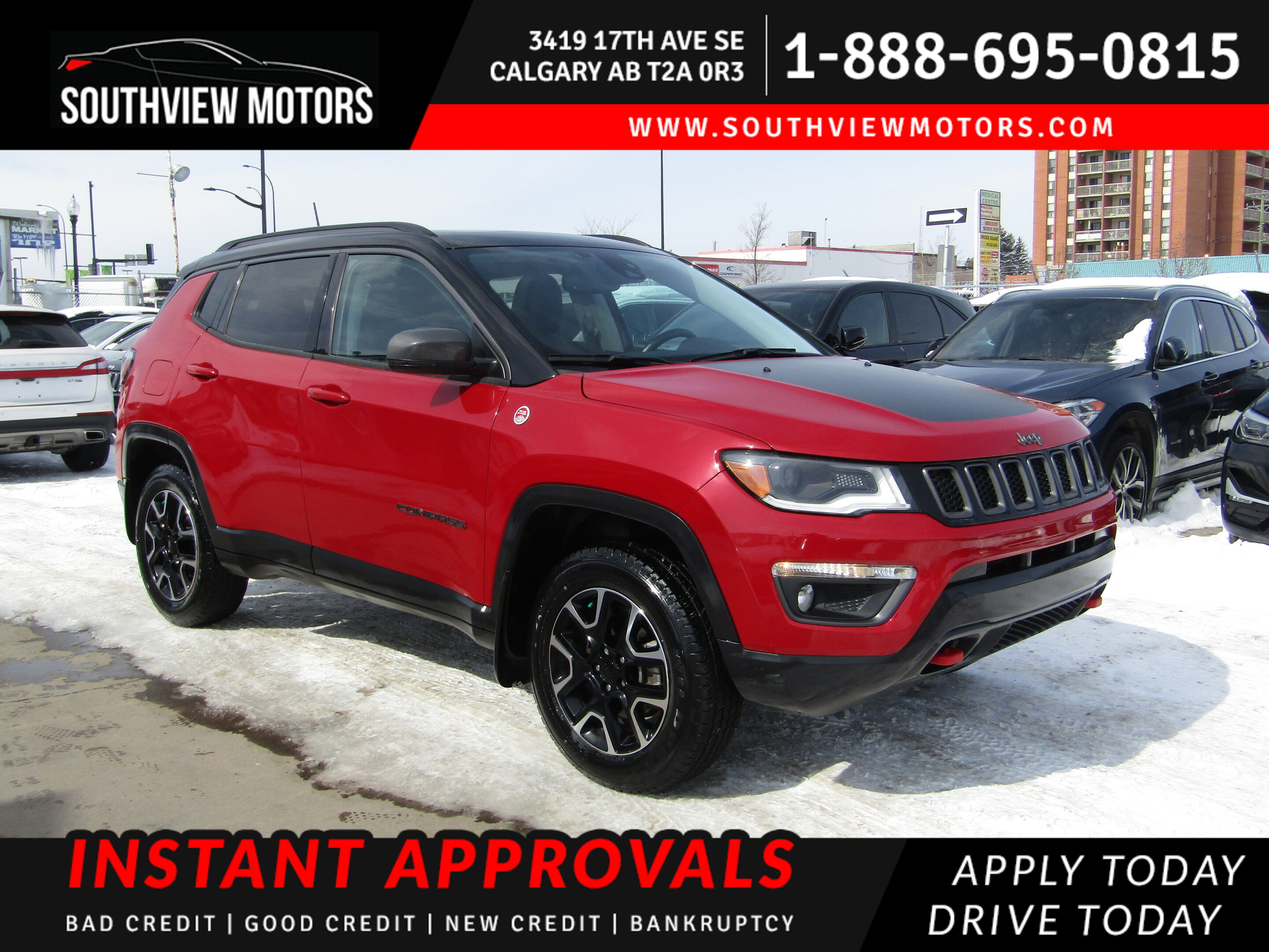 2021 Jeep Compass TRAILHAWK ELITE 4x4 ONLY 20,867KMS! FULLY LOADED!