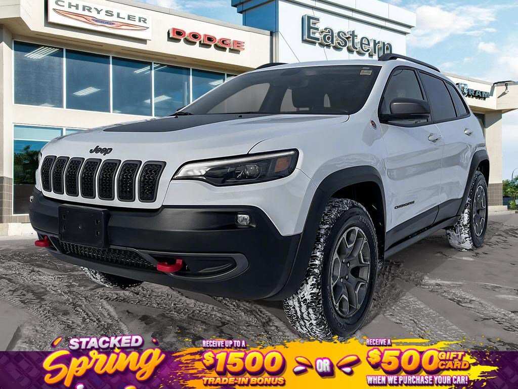 2021 Jeep Cherokee Trailhawk Elite | 1 Owner | No Accidents | Panoram