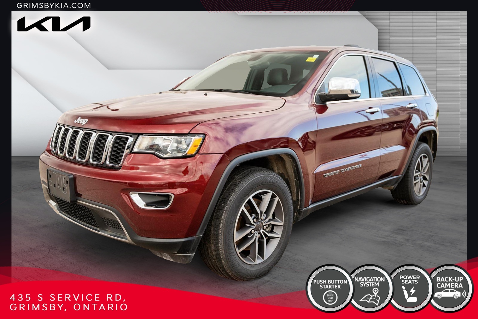 2021 Jeep Grand Cherokee Limited|LEATHER | NAVIGATION | BACK UP CAM