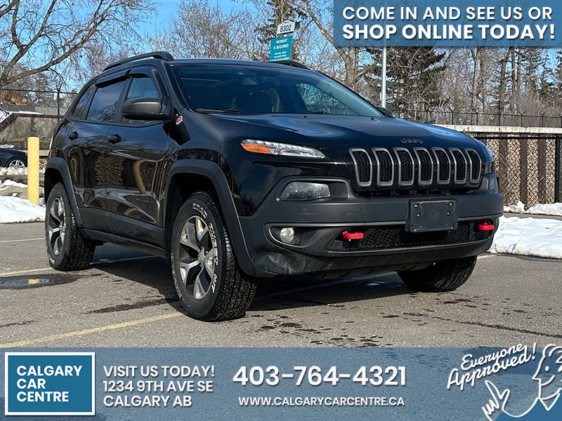 2018 Jeep Cherokee Trailhawk Leather Plus $229B/W /w Panoramic Roof, 