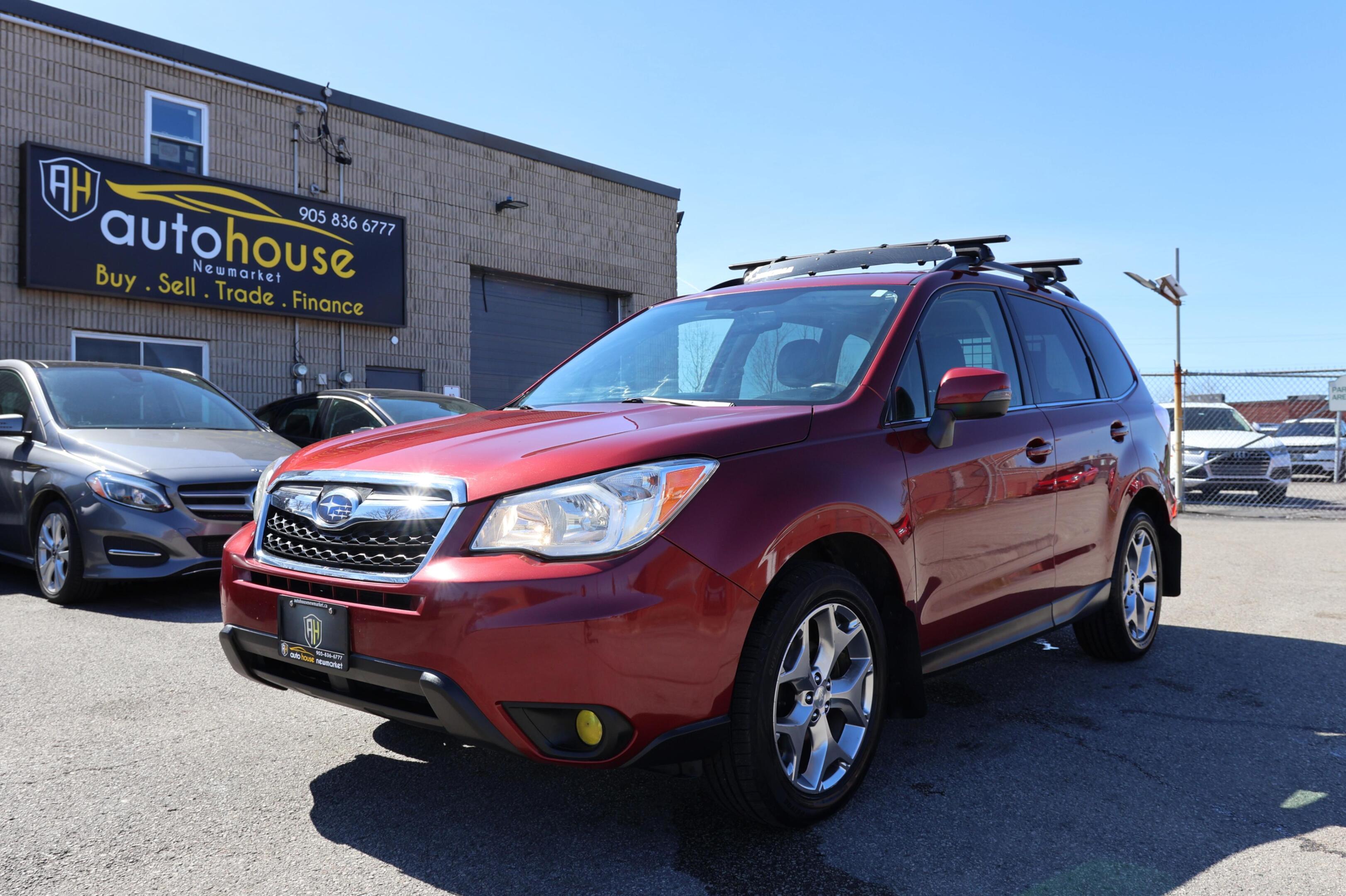 2015 Subaru Forester LIMITED-AWD/ NAV/ LEATHER /P SEAT/ B CAM/ PANOROOF