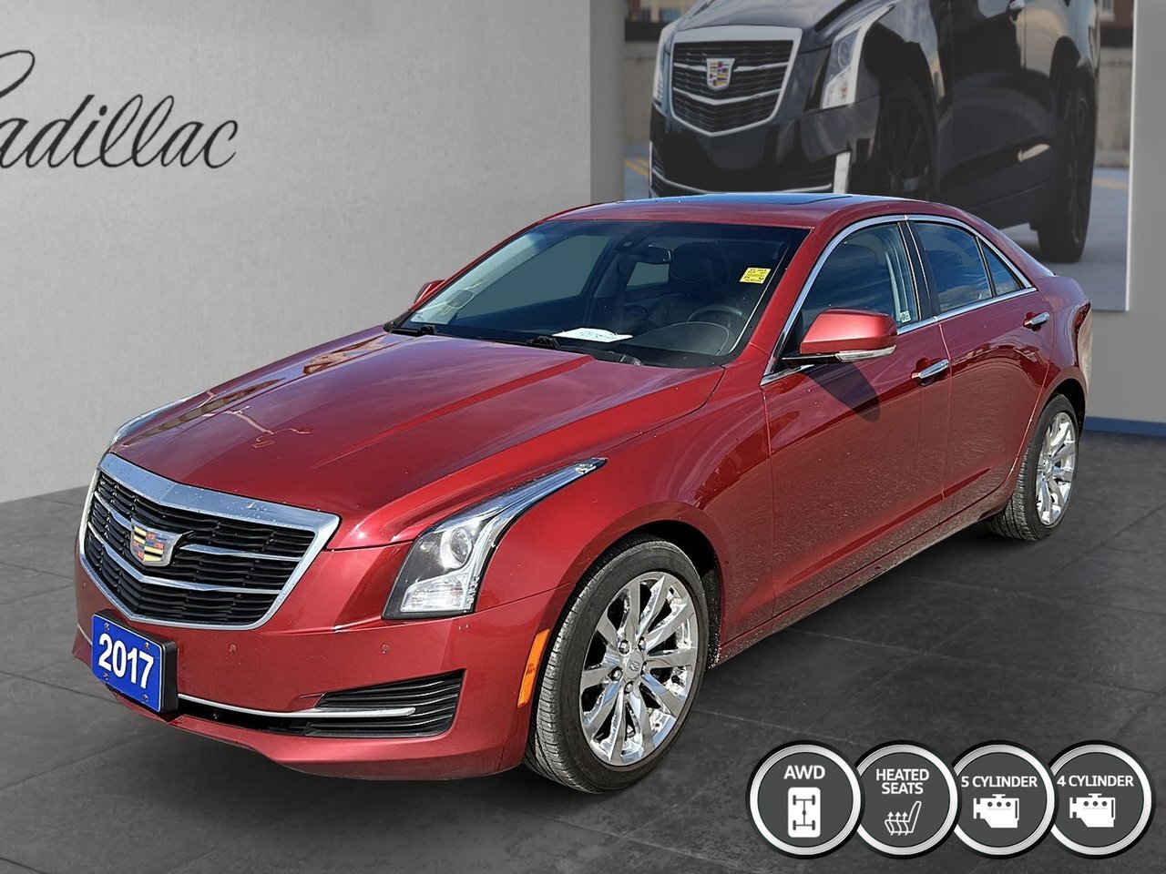 2017 Cadillac ATS Luxury AWD Cold Weather package