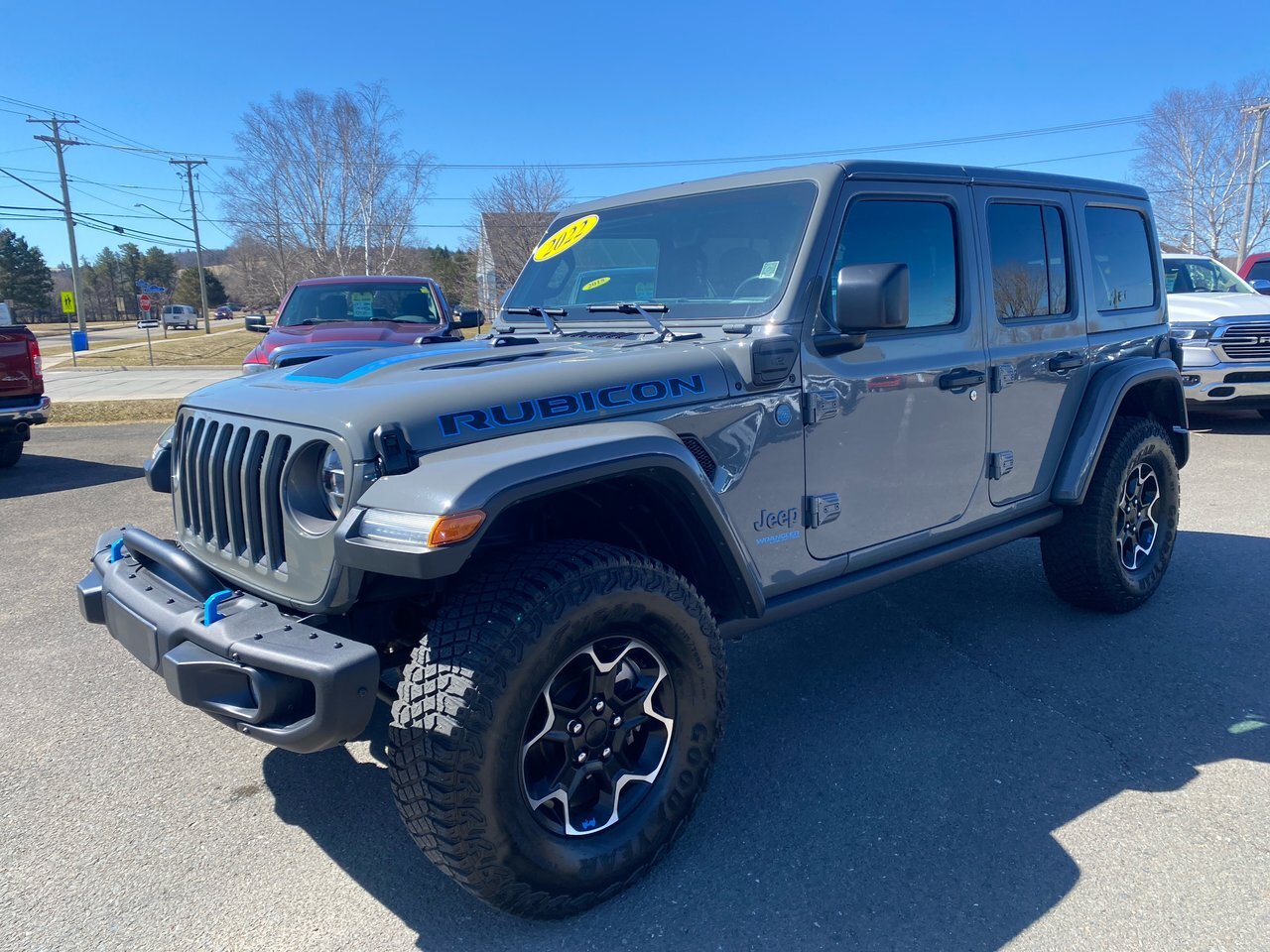 2022 Jeep Wrangler 4xe UNLIMITED RUBICON GAS OR ELECTRIC..YOU DECIDE..LOW