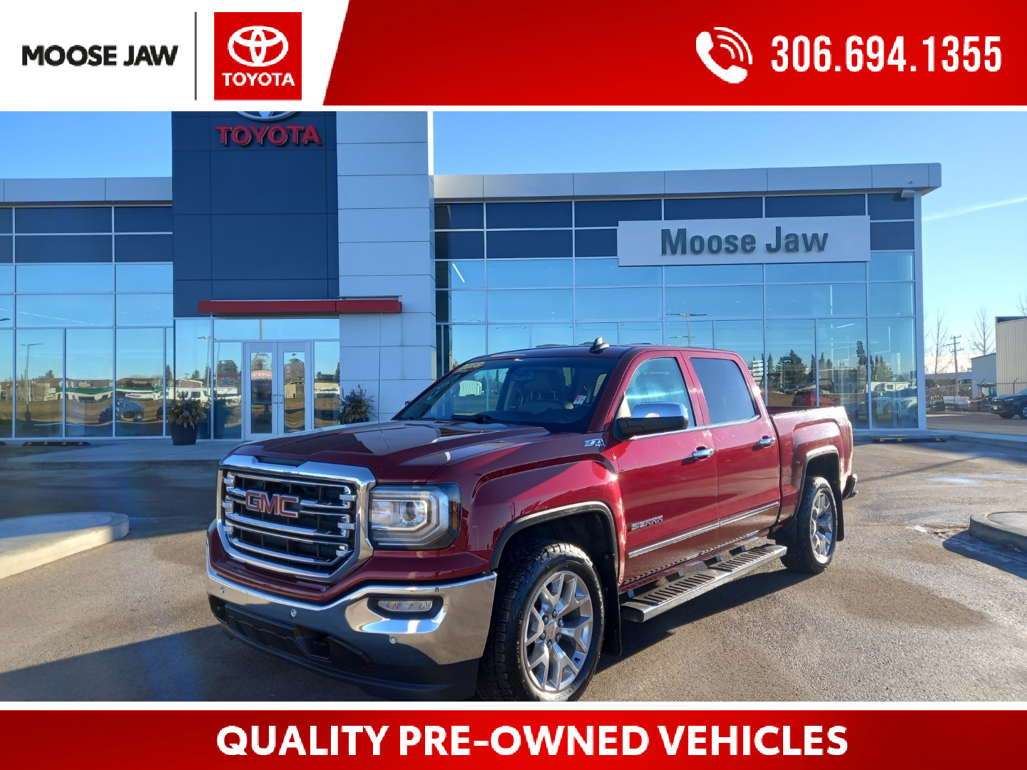 2018 GMC Sierra 1500 SLT LOCAL TRADE IN WITH LOW MILEAGE WELL EQUIPPED 