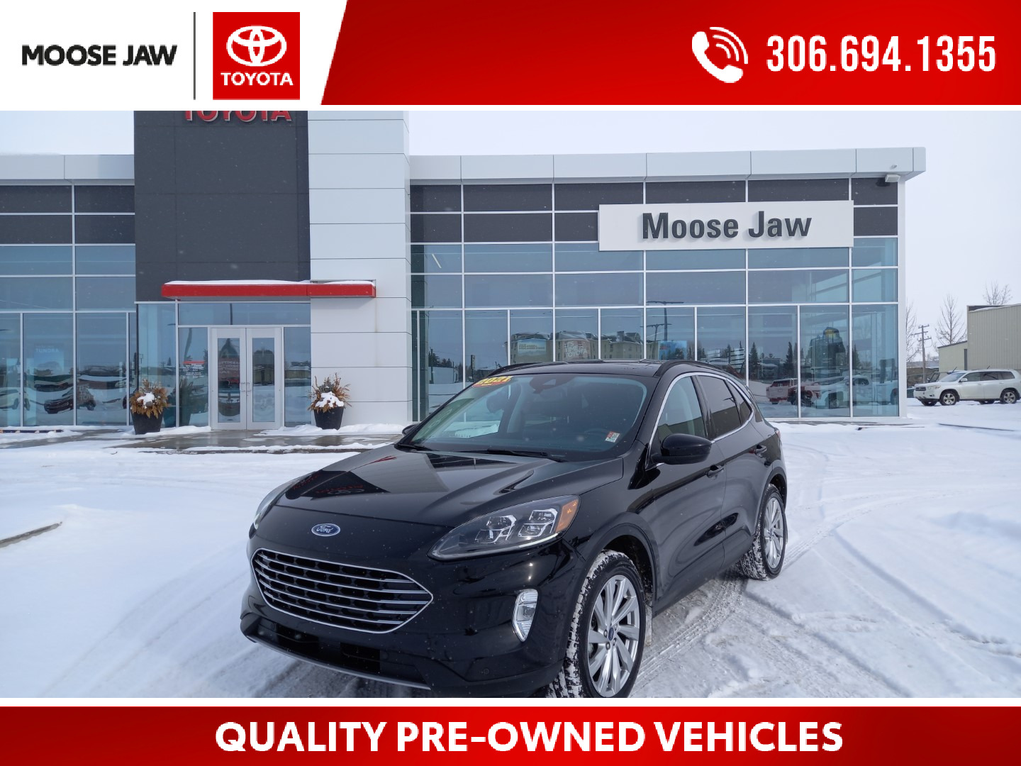 2021 Ford Escape Titanium LOCAL TRADE WITH ONLY 67,113 KMS, TOP OF 