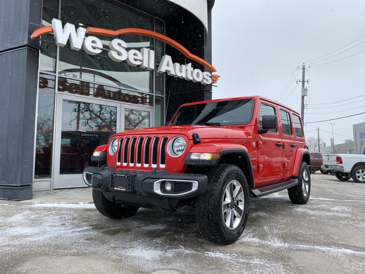 2020 Jeep WRANGLER UNLIMITED Sahara w/Leather, Navigation, FULLY LOADED!!