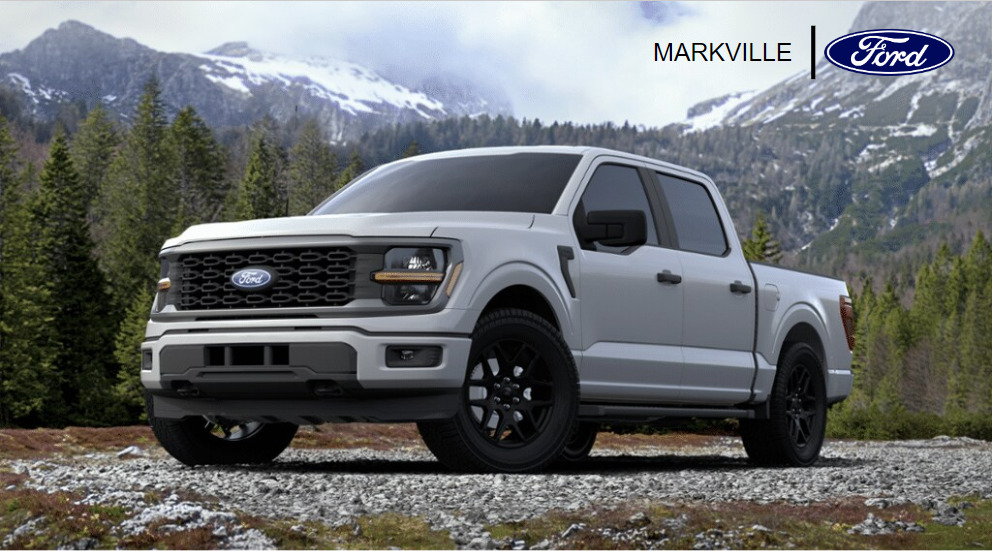 2024 Ford F-150 STX  - Black Appearance Package - Leather Seats