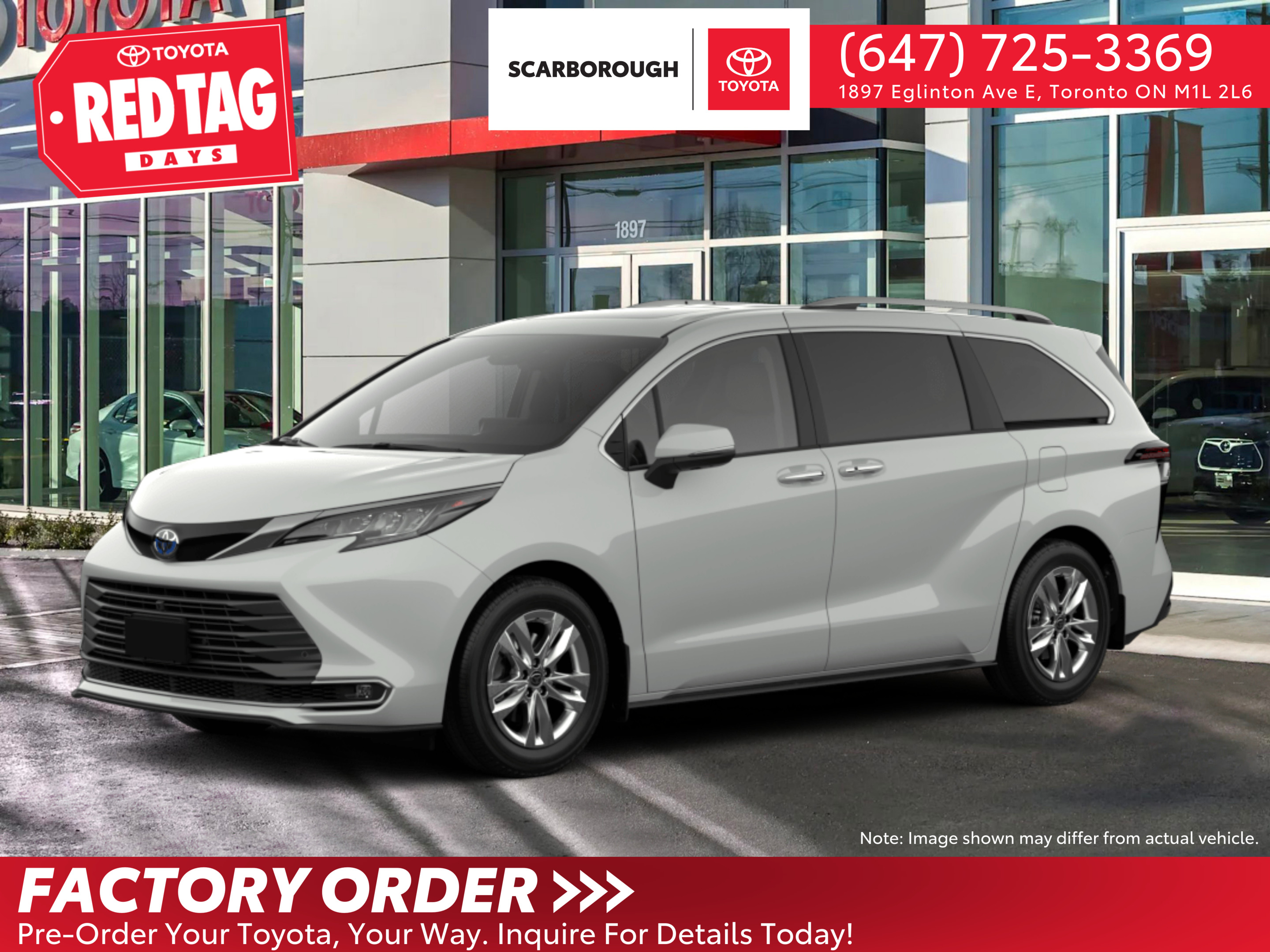 2024 Toyota Sienna Limited 7-Passenger AWD- Factory Order