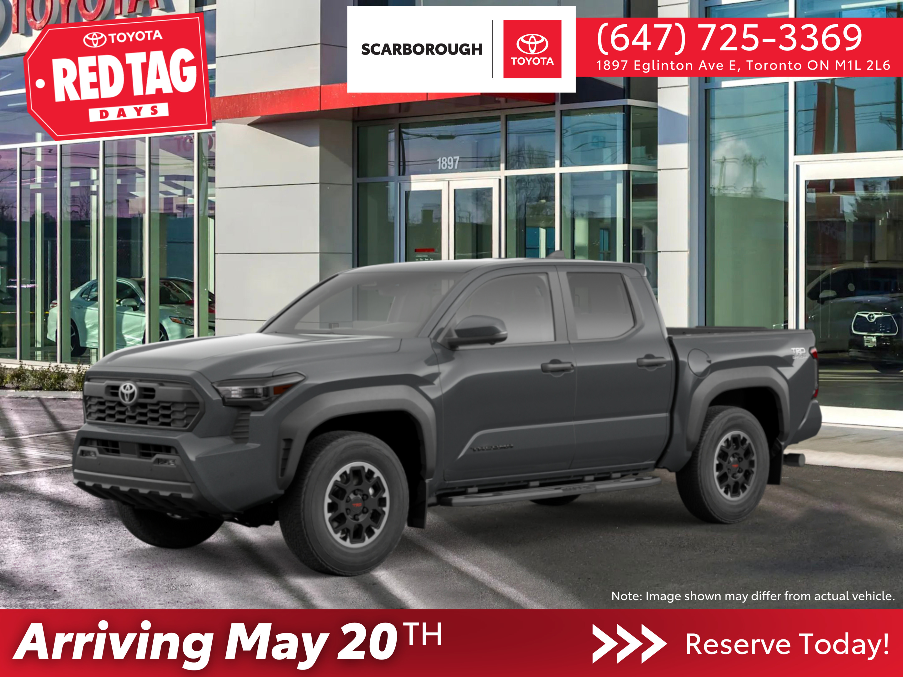 2024 Toyota Tacoma 4x4 Double Cab 8A TRD Off Road Prem.- Incoming May